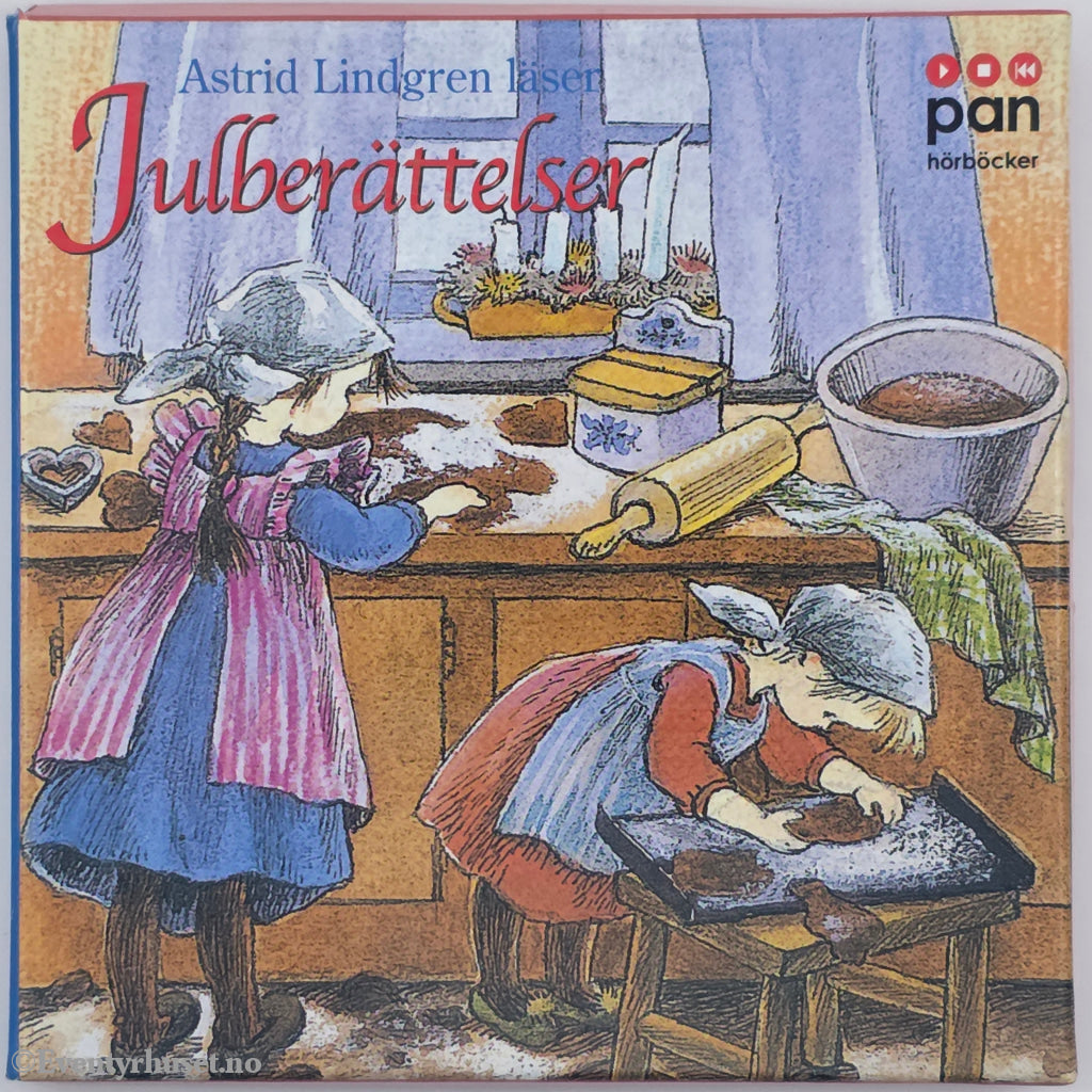 Astrid Lindgren. 2007. Julberättelser. Lydbok på CD.