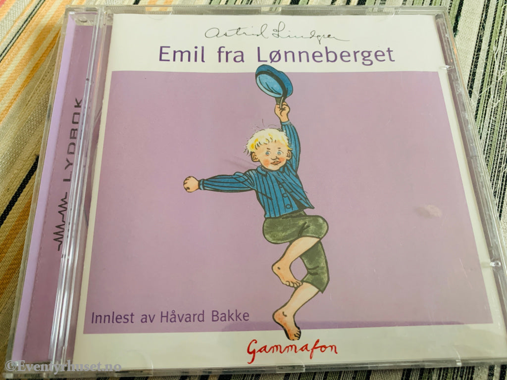 Astrid Lindgren. 2010. Emil Fra Lønneberget. Lydbok På Cd. Cd