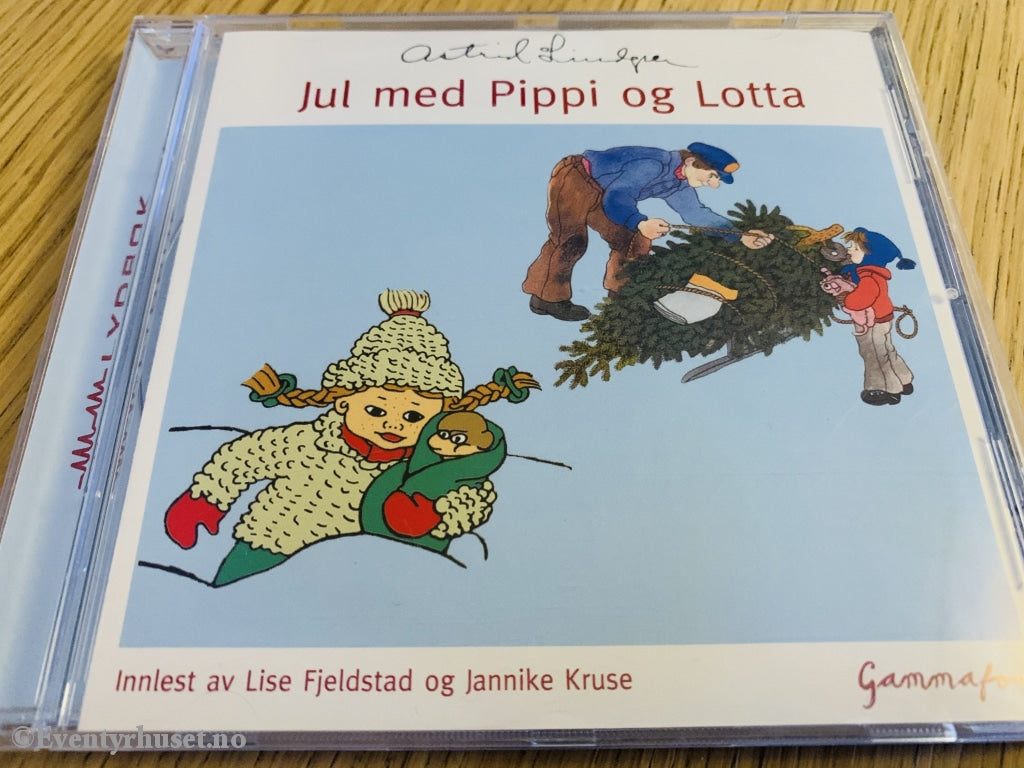 Astrid Lindgren. 2010. Jul Med Pippi Og Lotta. Lydbok På Cd. Cd