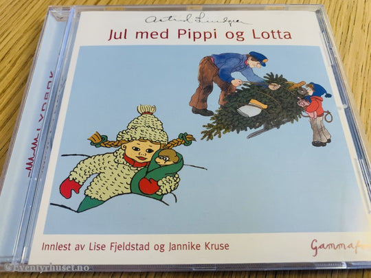 Astrid Lindgren. 2010. Jul Med Pippi Og Lotta. Lydbok På Cd. Cd