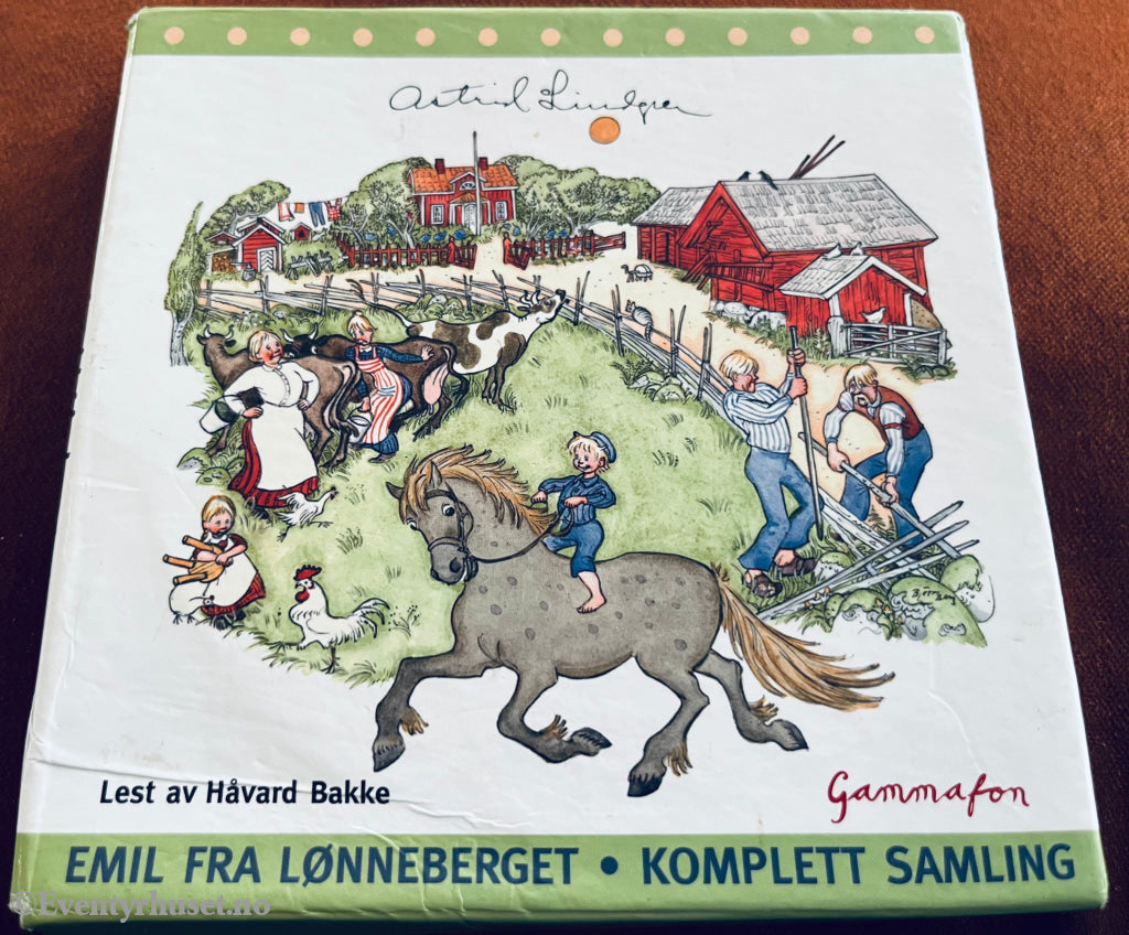 Astrid Lindgren. Emil Fra Lønneberget - Komplett Samling. Lydbok På 6 Cd.