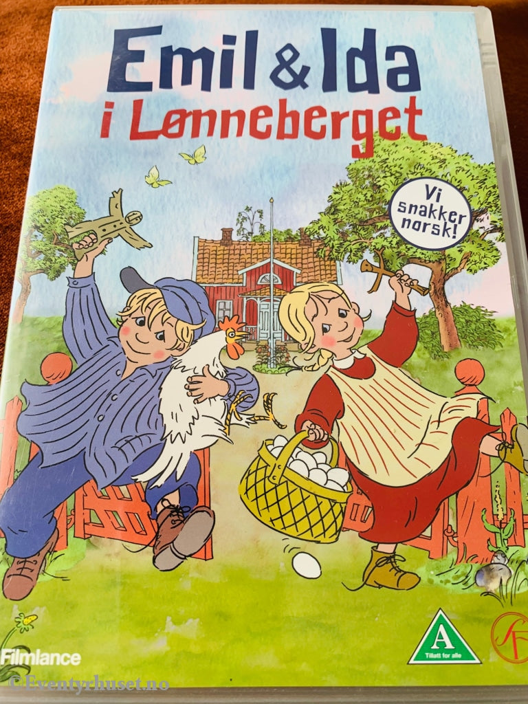 Astrid Lindgren. Emil & Ida I Lønneberga. Dvd. Dvd