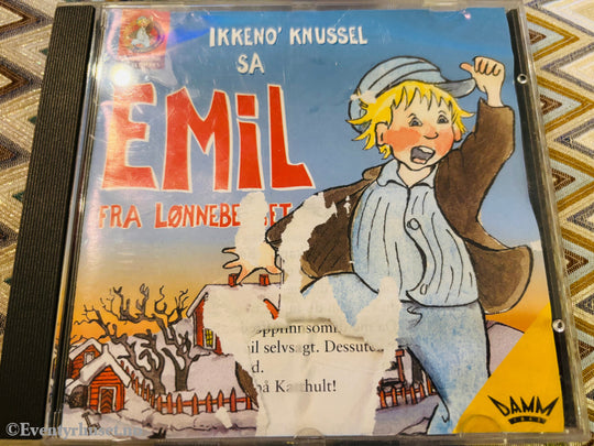 Astrid Lindgren. Ikkeno Knussel sa Emil fra Lønneberget. CD.