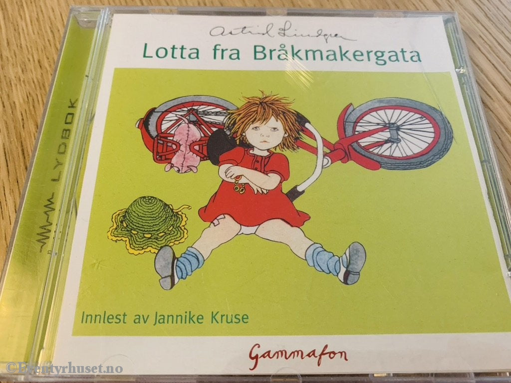 Astrid Lindgren. Lotta Fra Bråkmakergata. Lydbok På Cd. Cd
