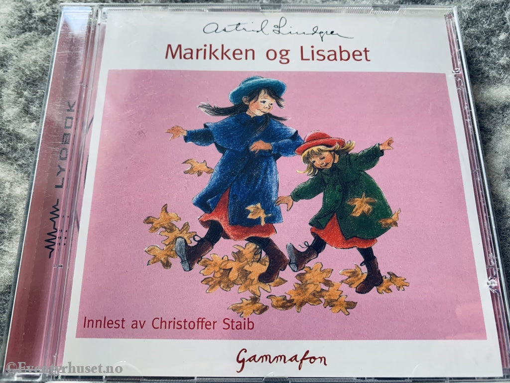 Astrid Lindgren. Marikkens Og Lisabet. Lydbok På Cd.