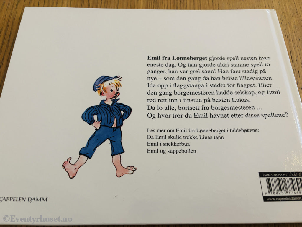 Astrid Lindgren og Björn Berg. Ukjent. Nei, han Emil fra Lønneberget
