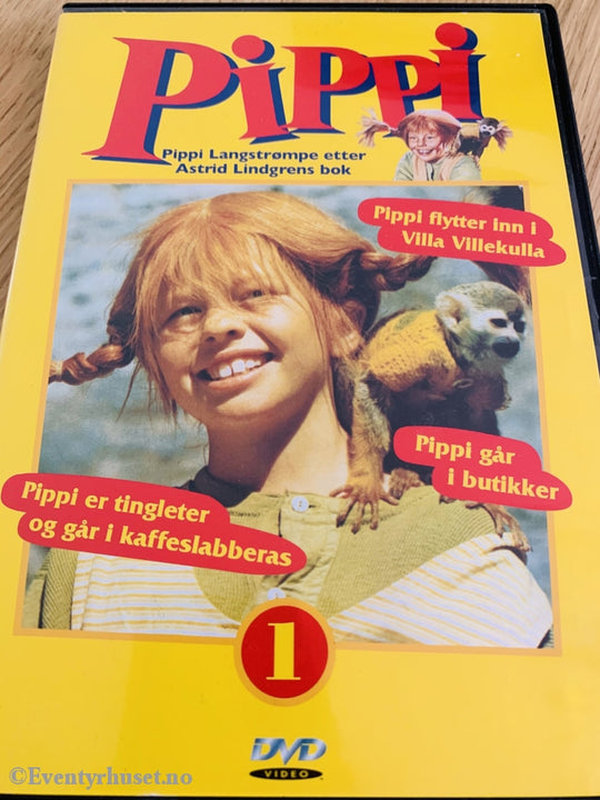 Astrid Lindgren. Pippi 1: Flytter Inn I Villa Villekulla Mfl. Dvd. Dvd