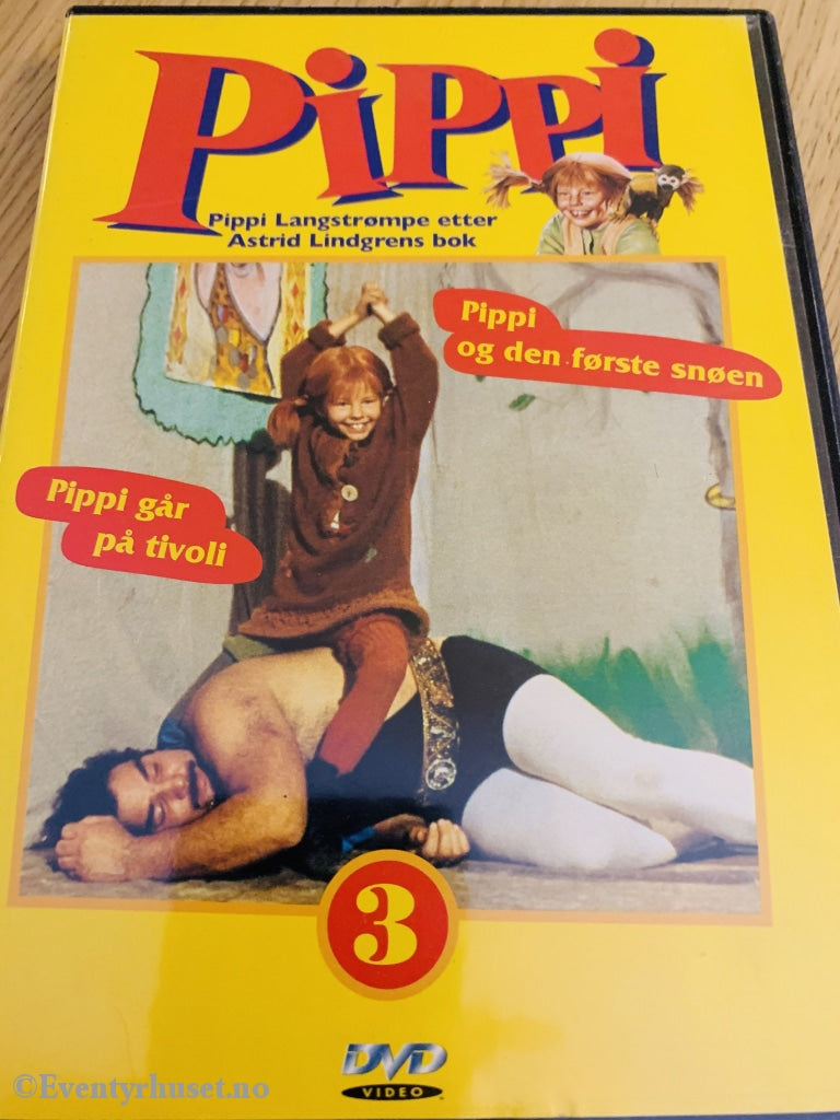 Astrid Lindgren. Pippi 3: Og Den Første Snøen Mfl. Dvd. Dvd