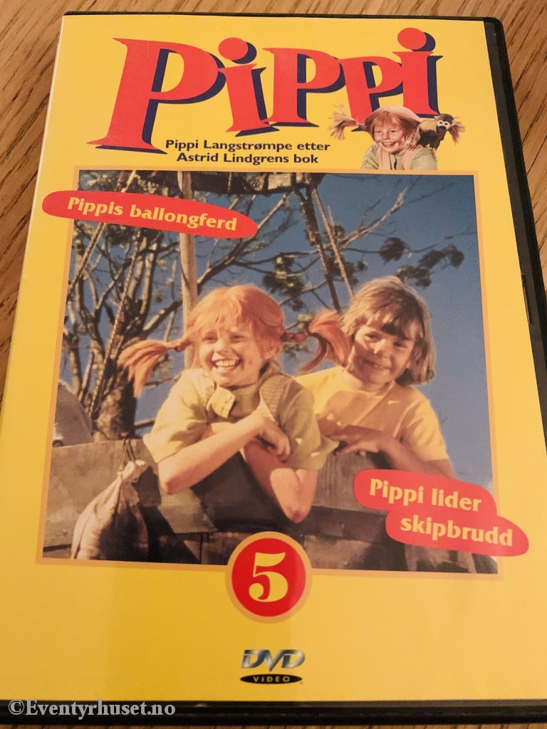 Astrid Lindgren. Pippi 5: Pippis Ballongferd Mfl. Dvd. Dvd