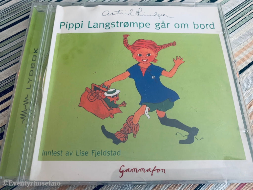 Astrid Lindgren. Pippi Går Ombord. Cd. Lydbok