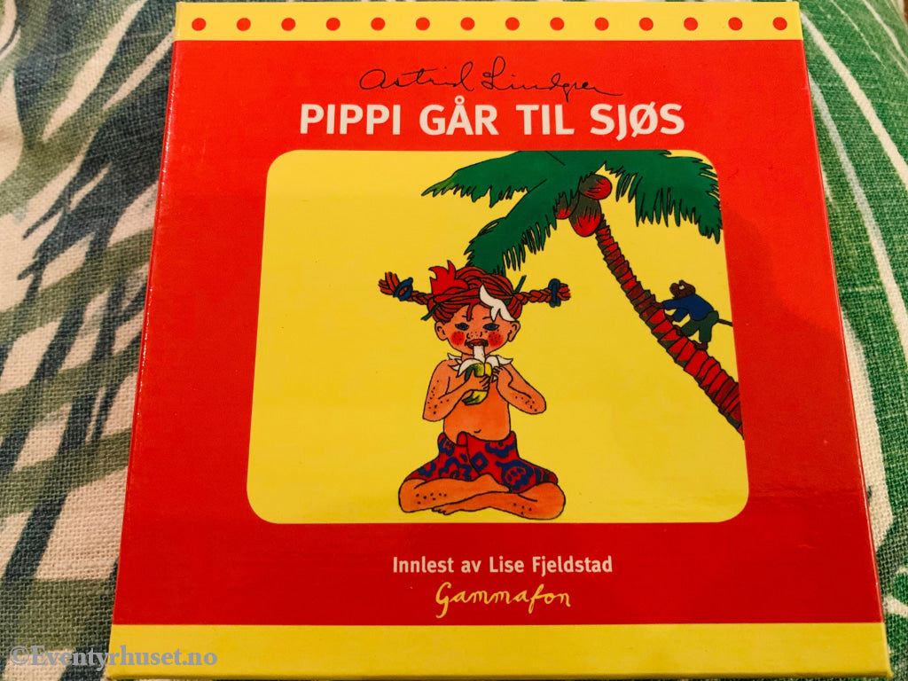 Astrid Lindgren. Pippi Går Til Sjøs. 3 X Cd. Cd