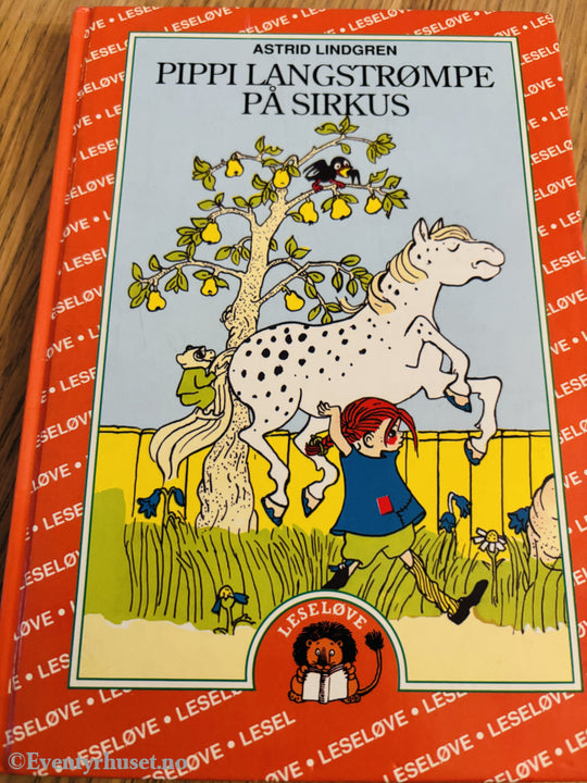 Astrid Lindgren. Pippi Langstrømpe på sirkus. Bok.
