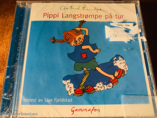 Astrid Lindgren. Pippi Langstrømpe På Tur. Cd. Ny I Plast! Lydbok