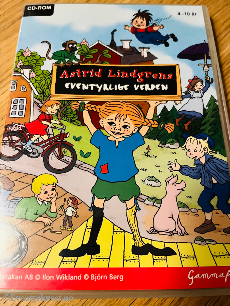 Astrid Lindgren´s Eventyrlige Verden. Pc-Spill. Pc Spill