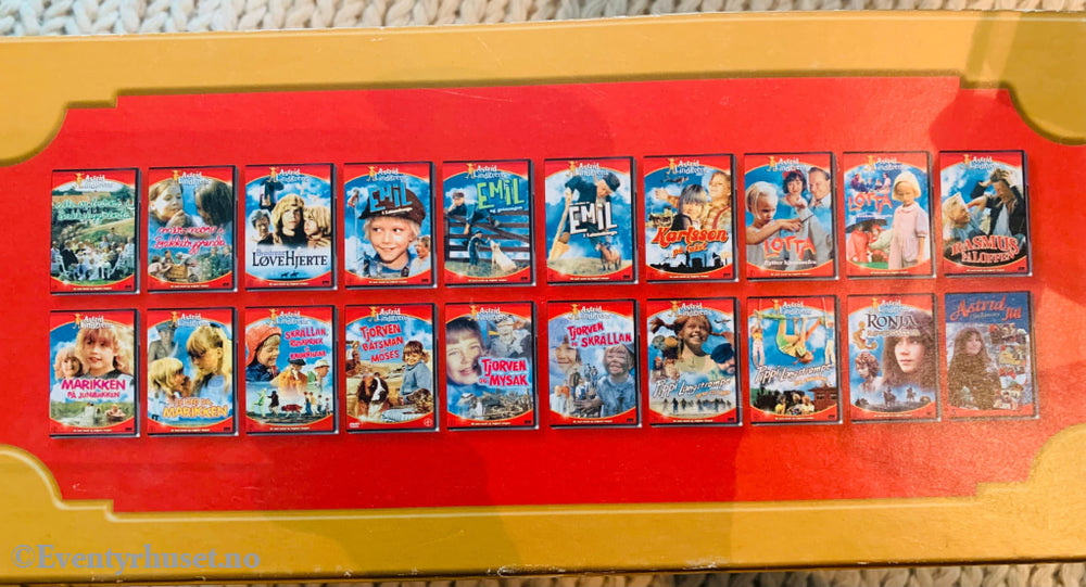 Astrid Lindgren. Samleboks. Dvd. Dvd