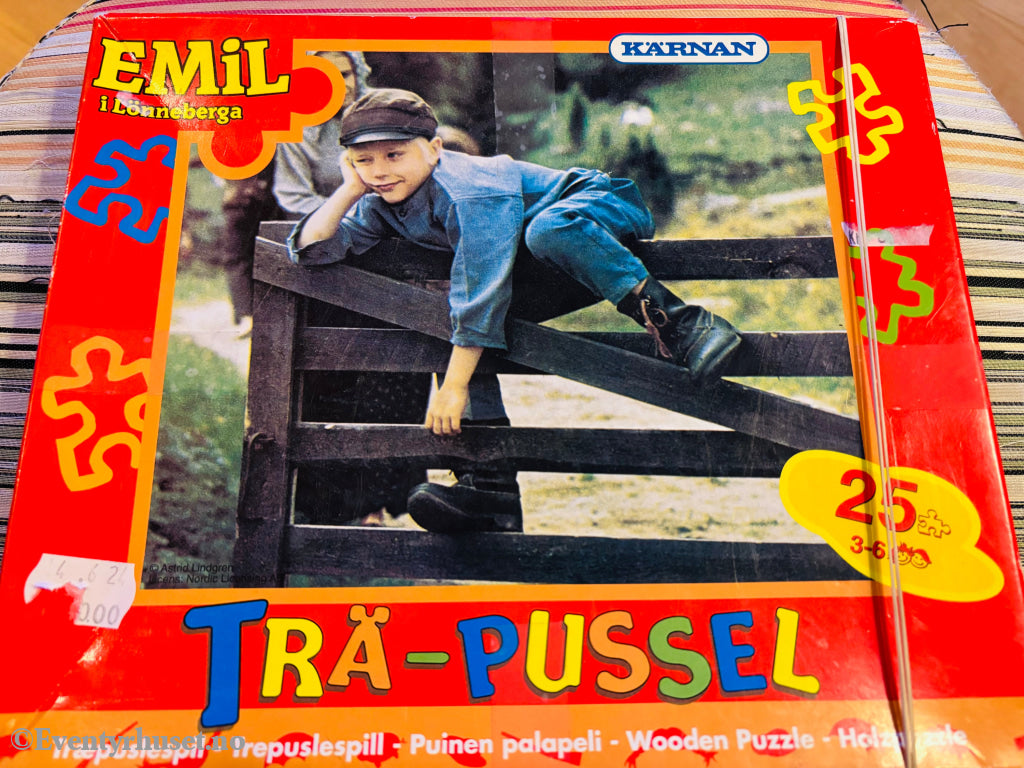 Astrid Lindgren’s Emil I Lønneberga. Puslespill. Puslespill