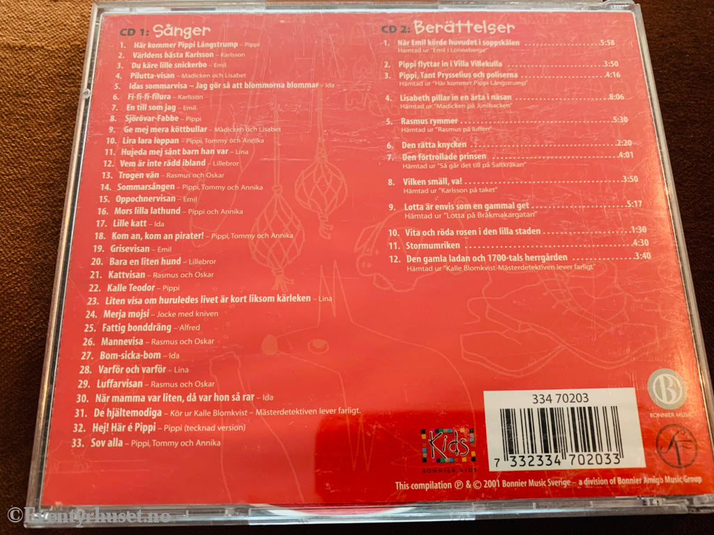 Astrid Lindgrens Favoriter! Cd. Cd