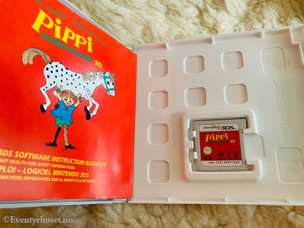 Astrid Lindgren's Pippi Langstrømpe 3D. Nintendo 3DS.