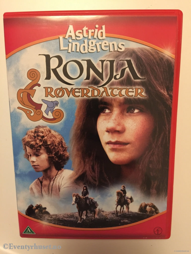 Astrid Lindgrens Ronja Røverdatter. 1984. Dvd. Dvd
