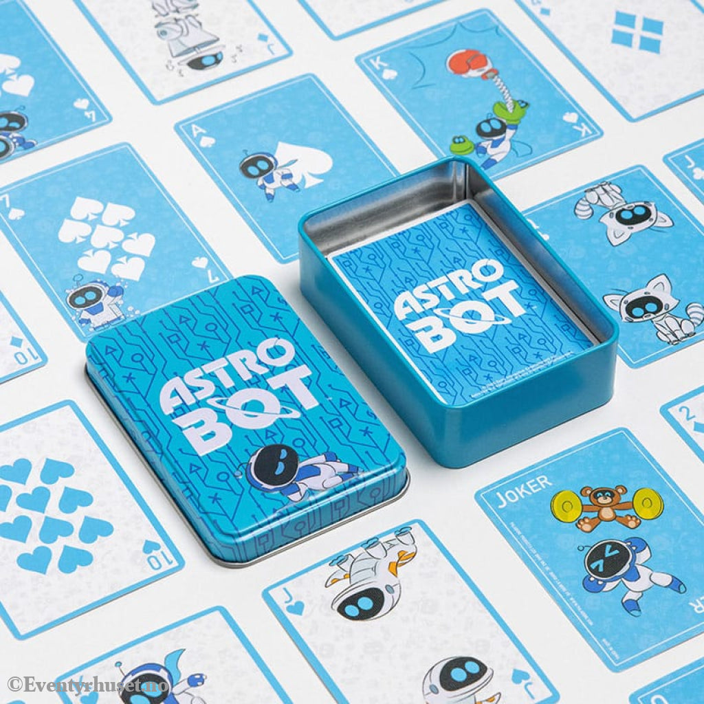 Astro Bot Playing Cards Metal Games