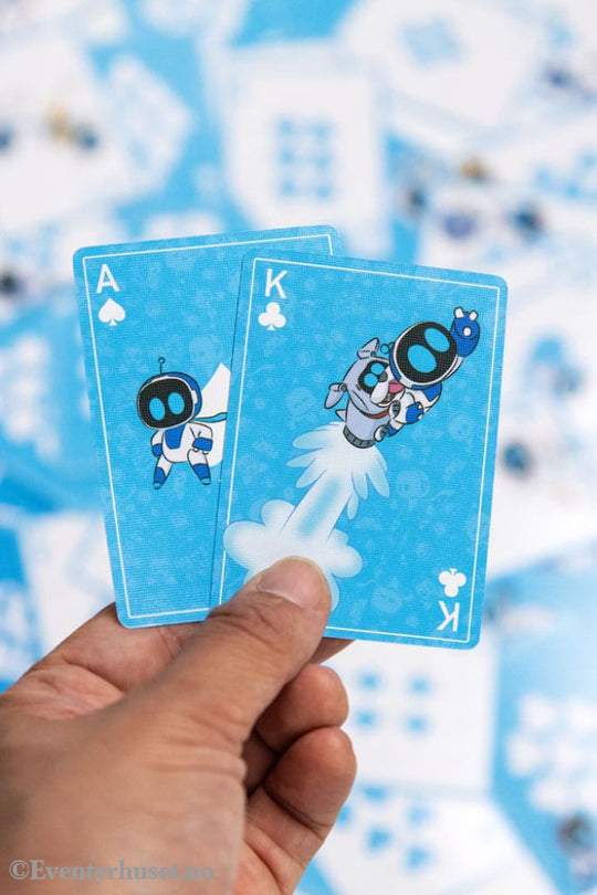 Astro Bot Playing Cards Metal Games