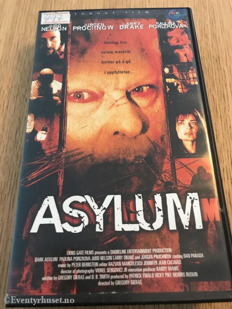 Asylum. 2001. Vhs. Vhs
