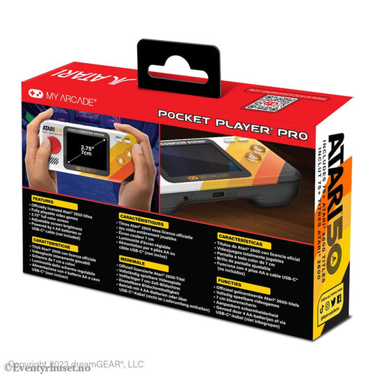 Atari Portable Gaming System Pocket Player Pro Home & Gifts