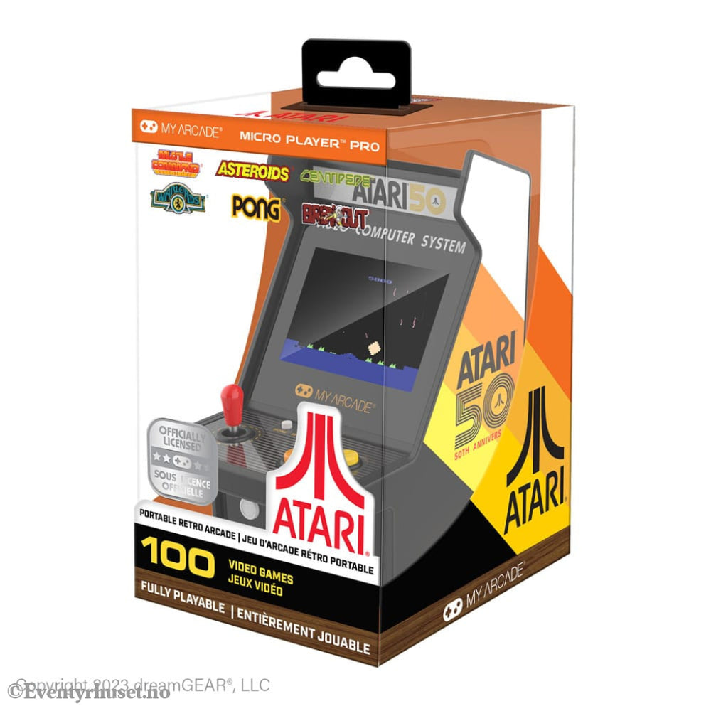 Atari Portable Retro Arcade Micro Player Pro Home & Gifts