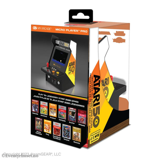 Atari Portable Retro Arcade Micro Player Pro Home & Gifts
