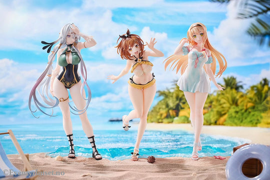 Atelier Ryza: Ever Darkness & the Secret Hideout PVC Statues 3-Pack 1/7 Ryza Klaudia Lila: Swimsuit Ver. Manga & Anime