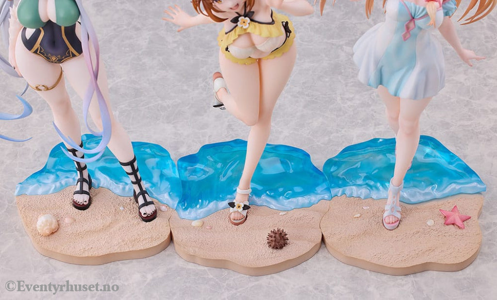 Atelier Ryza: Ever Darkness & the Secret Hideout PVC Statues 3-Pack 1/7 Ryza Klaudia Lila: Swimsuit Ver. Manga & Anime