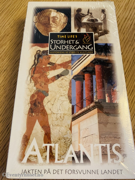 Atlantis - Jakten På Det Forsvunne Landet. Vhs Slipcase Ny I Plast.