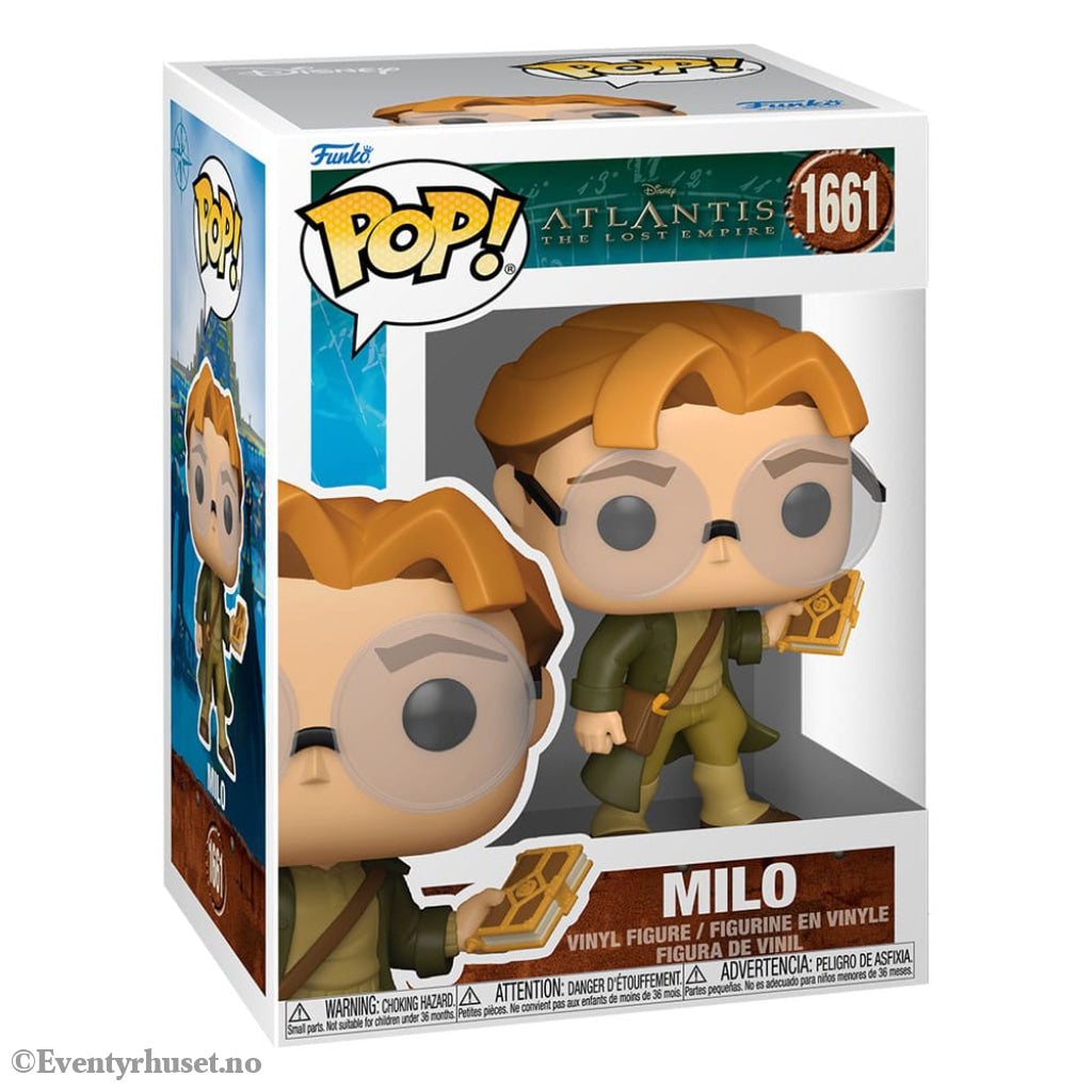 Atlantis: The Lost Empire POP! Vinyl Figure Milo 9 cm Collectibles