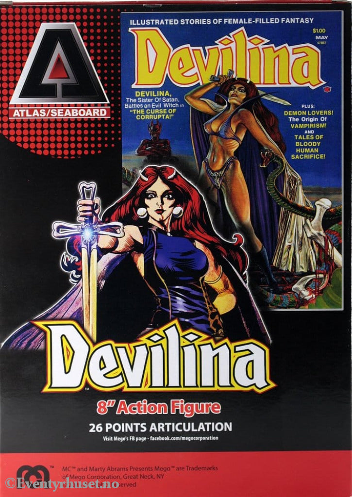 Atlas Comics Action Figure Devilina 20 cm Toys