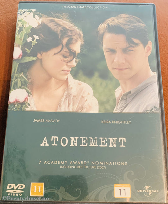 Atonement. 2007. Dvd. Dvd