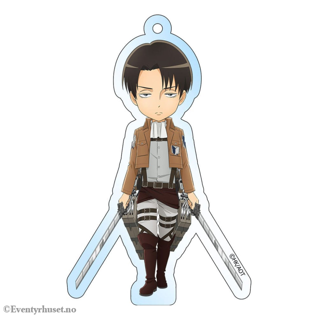 Attack on Titan Acrylic Keychain Levi Holographic 8 cm Manga & Anime