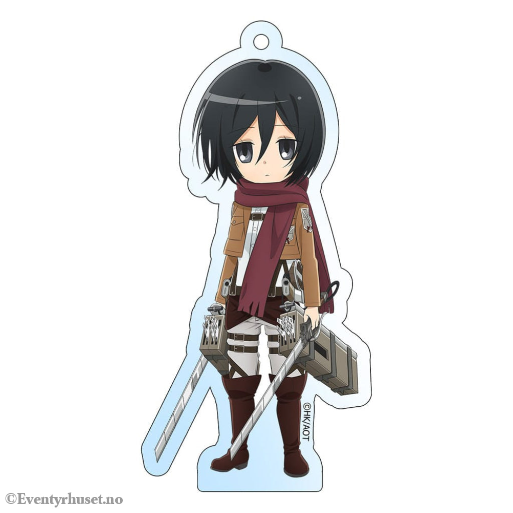 Attack on Titan Acrylic Keychain Mikasa Holographic 8 cm Manga & Anime