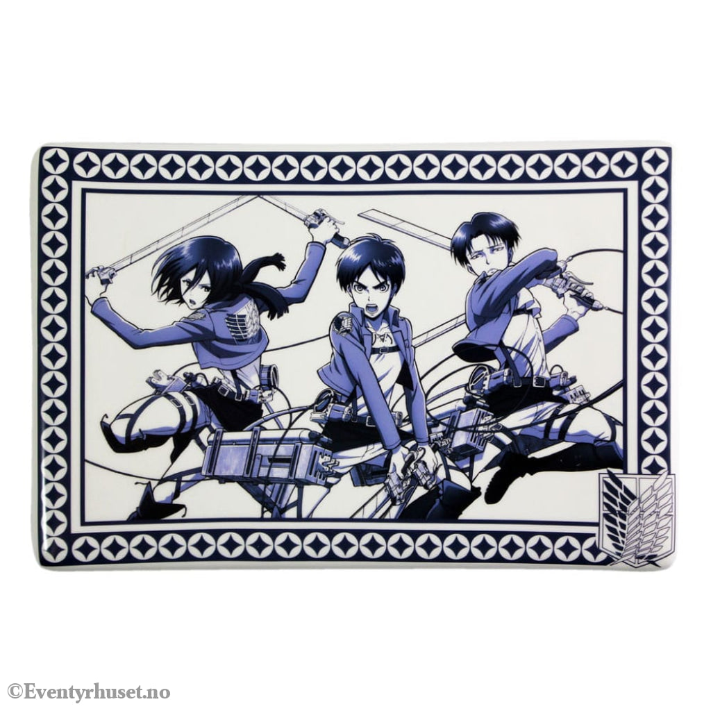 Attack on Titan Ceramic Sushi Set with Chopsticks Home & Gifts