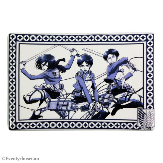Attack on Titan Ceramic Sushi Set with Chopsticks Home & Gifts