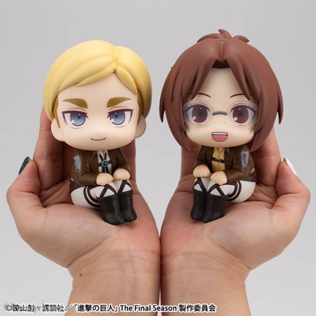 Attack on Titan Look Up PVC Statues Hange Zoe & Erwin Smith (with gift) 11 cm Manga & Anime