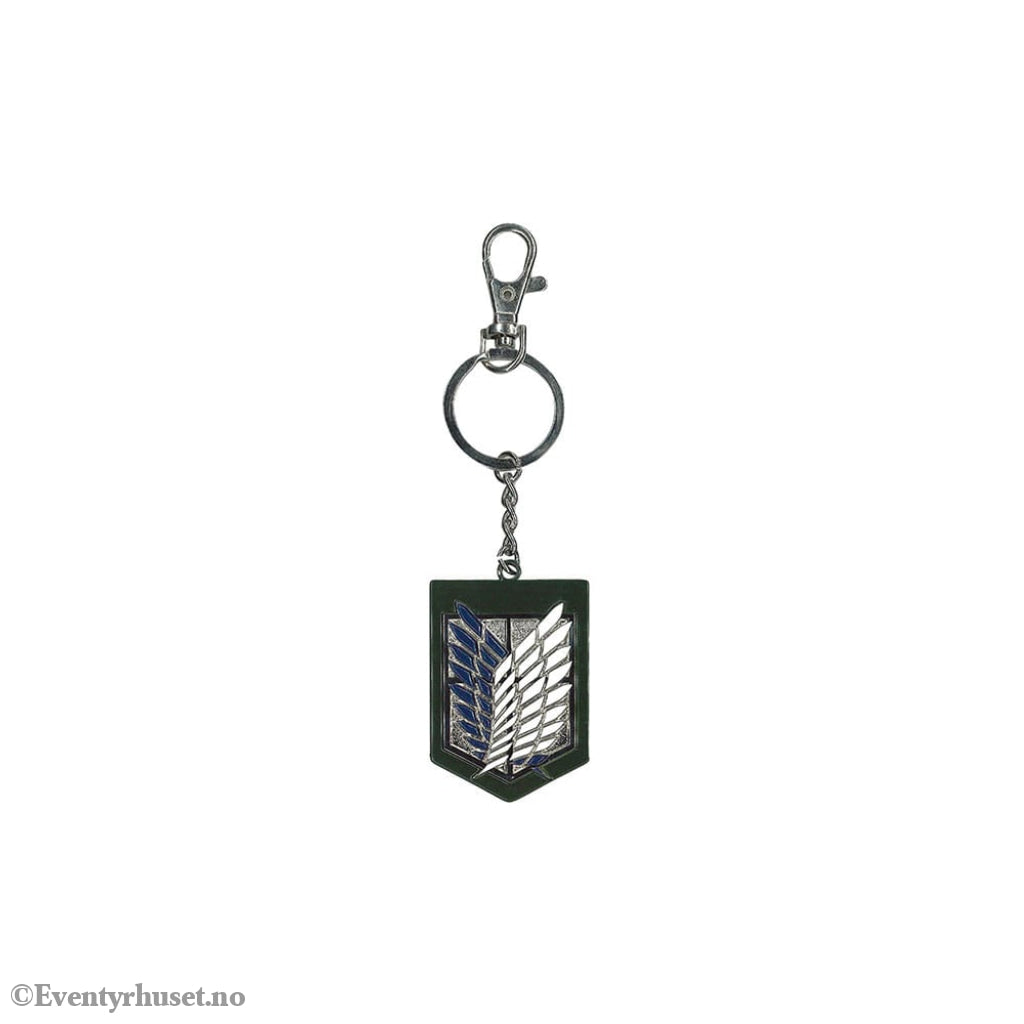 Attack on Titan Metal Keychain Logo 7 cm Fashion & Accessories