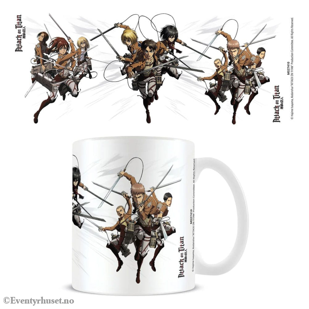 Attack on Titan Mug Character Manga & Anime
