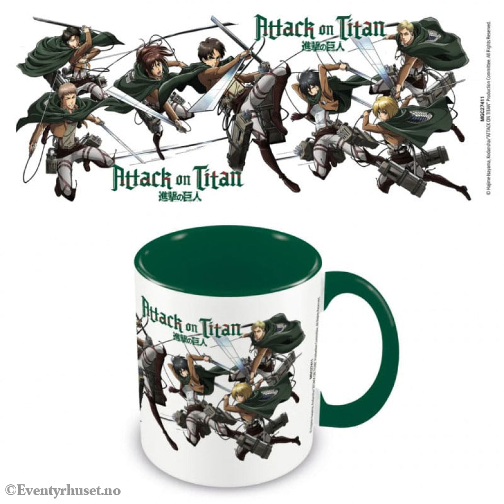 Attack on Titan Mug Characters Season 3 Manga & Anime