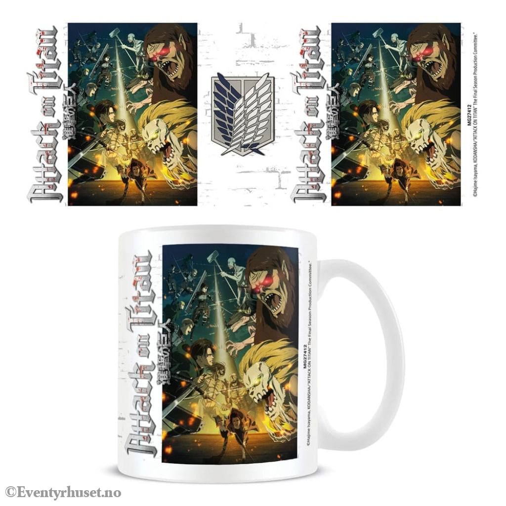 Attack on Titan Mug Special Ops Squad vs Titans Manga & Anime