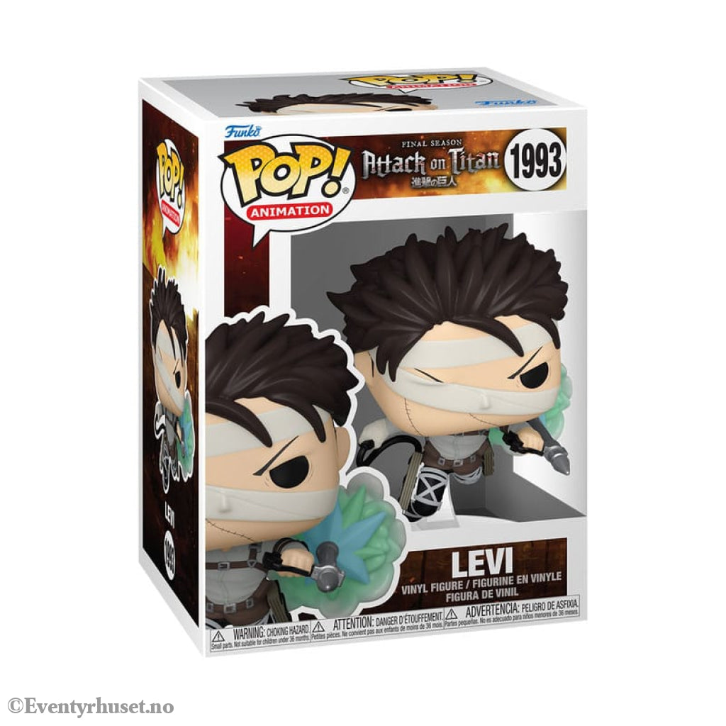 Attack on Titan POP! Animation Vinyl Figure Levi (SP-1) 9 cm Manga & Anime