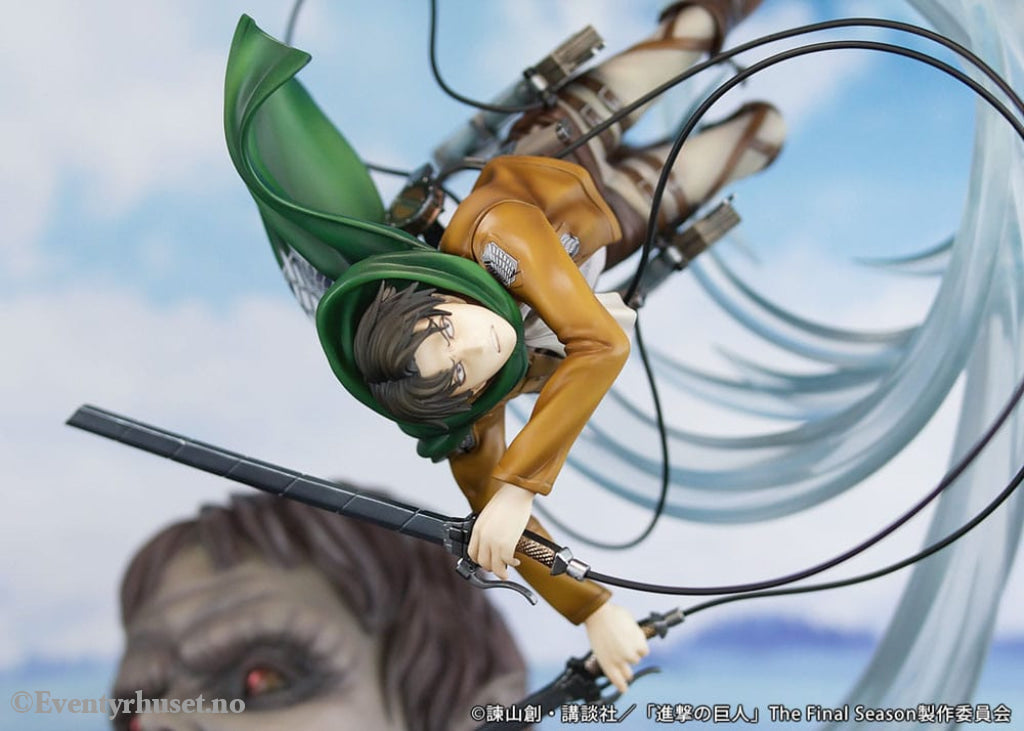 Attack on Titan PVC Statue 1/7 Levi vs Beast Titan Ver. 28 cm Manga & Anime