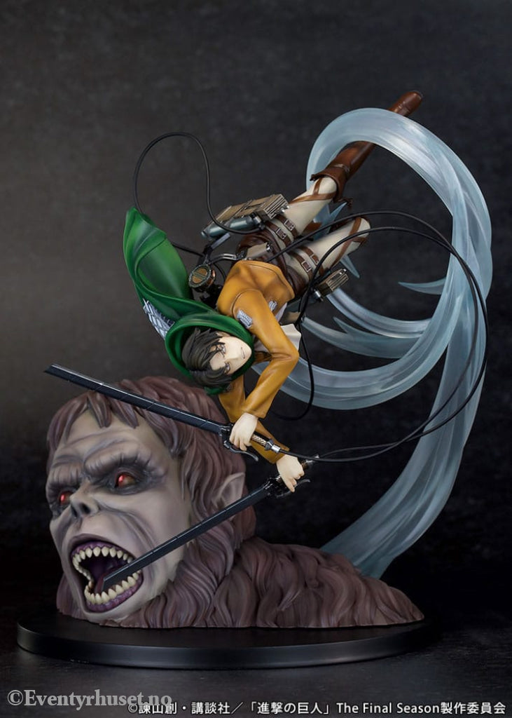 Attack on Titan PVC Statue 1/7 Levi vs Beast Titan Ver. 28 cm Manga & Anime