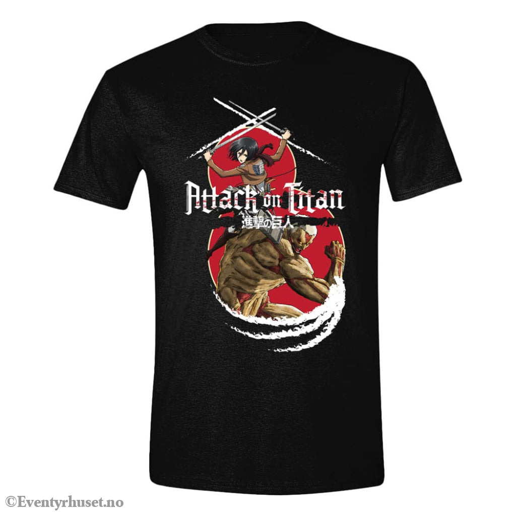 Attack on Titan T-Shirt Mikasa Titan Size M Fashion & Accessories