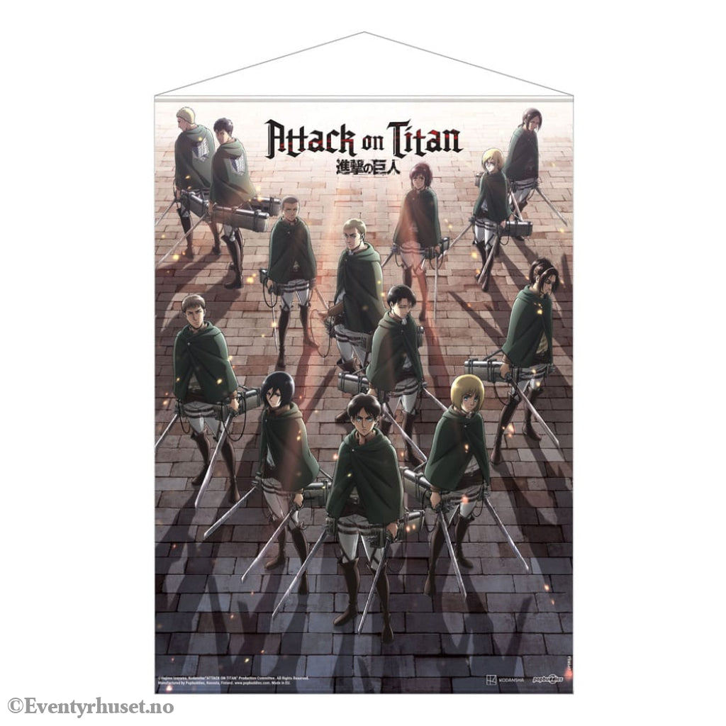 Attack on Titan Wallscroll Scout Regiment 50 x 70 cm Manga & Anime