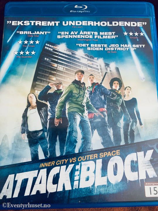 Attack The Block. Blu-Ray Leiefilm. Blu-Ray Disc